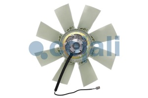 Cupla ventilator radiator (cu ventilator, 750mm, numar lame: 8, numar pini: 5) potrivit SCANIA G I, P I, R I, T DC11.08-DT16.08 03.04-05.19 - Img 3
