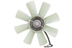 Cupla ventilator radiator (cu ventilator, 750mm, numar lame: 8, numar pini: 6) potrivit SCANIA G I, P I, R I, T DC09.108-DT16.08 01.03-05.19 - Img 1