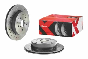 Disc frana BREMBO Xtra, 1buc spate stanga/dreapta, diametru iesire 316 mm, grosime 20 mm, potrivit SUBARU IMPREZA 2.0/2.5 11.01-12.07 - Img 4