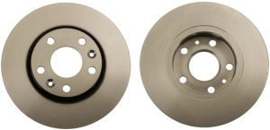 Disc frana Fata Dreapta/Stanga potrivit DACIA DUSTER, DUSTER/SUV; NISSAN TERRANO; RENAULT ARKANA I, CAPTUR I, CAPTUR II, DUSTER, FLUENCE, GRAND SCENIC III, KANGOO III 1.0-Electric 10.96- - Img 3