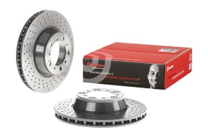 Disc frana Spate Dreapta/Stanga potrivit PORSCHE 911, 911 TARGA 3.0-3.8 08.97-05.20 - Img 4
