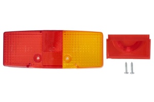Dispersor stop dreapta (cu intermitent, cu stop, lumina de parcare, cu iluminare placuta) potrivit DEUTZ FAHR 11400 TTV, DX 4.31 2WD, DX 4.31 4WD, DX 4.51 2WD, DX 4.51 4WD, DX 4.56, DX 6.06, DX 6.16 - Img 1
