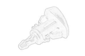 Diuza spalare parbriz fata potrivit HYUNDAI ELANTRA VI, i20 I PB, i20 II GB, i30 GD, ix20, ix35/TUCSON, ix35/TUCSON LM, TUCSON TL; KIA CARENS IV, NIRO I DE, OPTIMA, OPTIMA JF, SOUL I AM 08.08- - Img 2