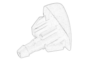 Diuza spalare parbriz fata stanga/dreapta potrivit MAZDA 3 2008-2014 - Img 2