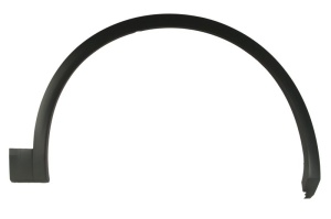 Element decorativ aripa fata dreapta potrivit AUDI Q5 FYT dupa 2020 - (negru)