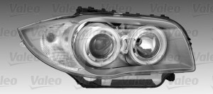 Far Dreapta (bi-xenon, D1S/H7, electric, cu motor, pentru invertorul de tip 5GL, culoare insertie: cromat, culoare semnalizator: transparent) potrivit BMW 1 (E87) 11.03-01.06 - Img 3