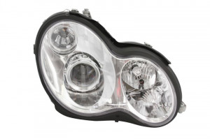 Far Dreapta (D2S/H7, electric, cu motor, culoare insertie: cromat, culoare semnalizator: transparent) potrivit MERCEDES C T-MODEL (S203), C (W203) -08.07 - Img 1