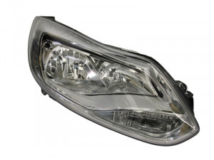 Far Dreapta (H1/H7, electric, cu motor, culoare insertie: cromat) potrivit FORD FOCUS III; - Img 1