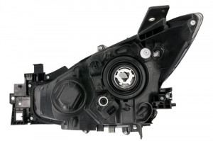 Far Dreapta (H11/H15/W5W, electric, cu motor, culoare: negru) potrivit MAZDA 3 2017-2019 - Img 2