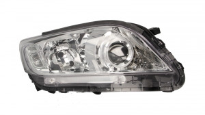 Far Dreapta (H11/HB3, electric, fara motoras, culoare insertie: cromat, culoare semnalizator: transparent) potrivit TOYOTA RAV 4 III