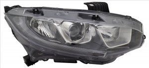 Far Dreapta (H11/HB3/LED, electric, cu motor) potrivit HONDA CIVIC X - Img 3