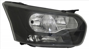 Far Dreapta (H15/H7, electric, cu motor, culoare insertie: negru) potrivit FORD TRANSIT, TRANSIT V363 - Img 3