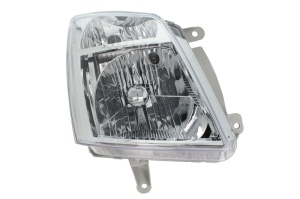 Far Dreapta (H4, electric, fara motoras, culoare insert: gri) potrivit ISUZU D-MAX I