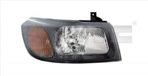 Far Dreapta (H4, electric, fara motoras, culoare insertie: negru) potrivit FORD TRANSIT -01.02 - Img 3