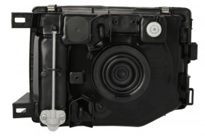 Far Dreapta (H4, electric, manual, fara motoras, culoare insertie: cromat) potrivit MITSUBISHI PAJERO II, PAJERO SPORT - Img 2