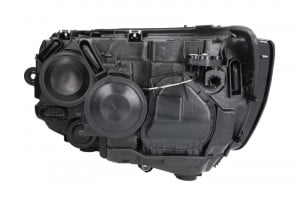 Far Dreapta (H4/P21W/PY21W/W5W, electric, cu motor, culoare insertie: negru) potrivit VW MULTIVAN T6, TRANSPORTER T6, TRANSPORTER T6 / CARAVELLE T6 - Img 2