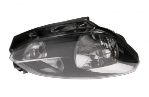 Far Dreapta (H4/W21, electric, fara motoras, culoare insertie: negru) potrivit VW LOAD UP, UP! - Img 1