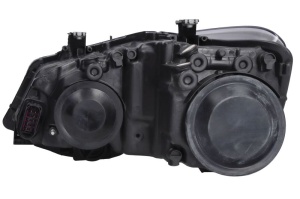 Far dreapta (H7/H7, electric, cu motor, culoare insert: negru) potrivit VW POLO V 6C 05.14-09.17 - Img 2