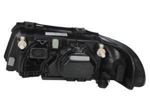 Far Dreapta (H7/H7, electric, fara motoras, culoare insertie: cromat) potrivit AUDI A4 B5 -09.01 - Img 2