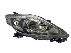 Far Dreapta (H7/HB3, electric, cu motor, culoare insertie: negru) potrivit MAZDA 5