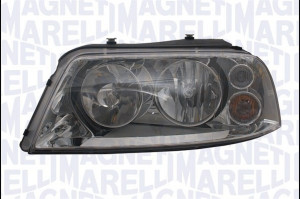 Far Dreapta (halogen, H1/H7, electric, cu motor, culoare insertie: cromat) potrivit VW SHARAN -04.10 - Img 2