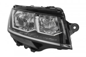 Far dreapta (halogen, H15/H7) potrivit VW TRANSPORTER T6 03.19- - Img 1