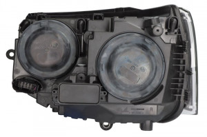 Far Dreapta (halogen, H4/P21W/PY21W/W5W, electric, cu motor, bec) potrivit VW MULTIVAN T5, TRANSPORTER T5 - Img 2