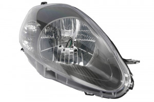 Far dreapta potrivit ABARTH GRANDE PUNTO FIAT GRANDE PUNTO dupa 2008 - (H4, electric, cu motoras, fundal negru/insertii crom)