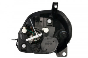 Far dreapta potrivit ABARTH GRANDE PUNTO FIAT GRANDE PUNTO dupa 2008 - (H4, electric, cu motoras, fundal negru/insertii crom) - Img 2