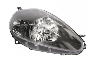 Far dreapta potrivit FIAT PUNTO 2005-2012 - (H4, electric, cu motoras, fundal negru) - Img 2