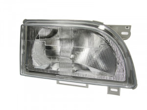 Far dreapta potrivit FORD TRANSIT 1991-200 - (H4, electric, fundal argintiu)