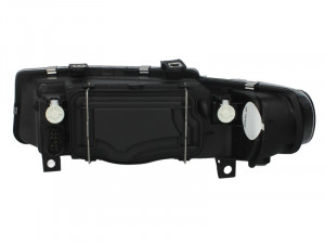 Far dreapta potrivit SEAT LEON, TOLEDO 1998-2006 - (H1/H7, reglaj electric, fundal negru) - Img 2