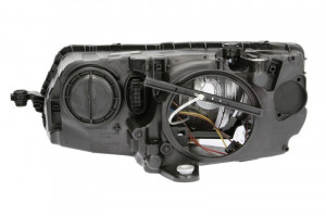 Far dreapta potrivit SKODA OCTAVIA III dupa 2012 - (H15/H7, reglaj electric, cu motoras, fundal transparent) - Img 2