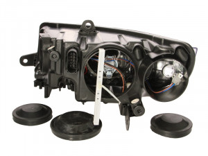 Far dreapta potrivit SKODA SUPERB 2008-2013 - (H3/H7, reglaj electric, cu motoras) - Img 2