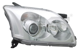 Far dreapta potrivit TOYOTA AVENSIS 2003-2006 - (H1/H7, reglaj electric, cu motoras)