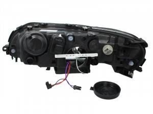 Far dreapta potrivit VOLVO S60 I, V70 II, XC70 CROSS COUNTRY - (H7/H9, electric, cu motoras, fundal negru) - Img 2