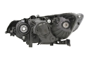Far fata Dreapta (D1S, electric, fara motoras, culoare insert: cromat, culoare semnalizator: galben) potrivit HONDA ACCORD VIII - Img 2