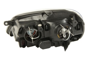 Far fata Dreapta (H1/H7/H7/H7, electric, cu motor) potrivit VW POLO, POLO IV 04.05-11.09 - Img 2