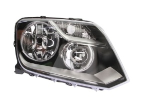 Far fata Dreapta (H1/H7, manual, fara motoras, culoare insert: negru) potrivit VW AMAROK - Img 1