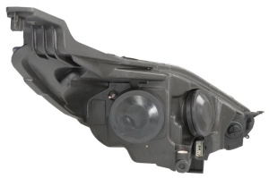 Far fata Dreapta (H15/H7/PY21W/W5W, electric, cu motor, culoare insert: cromat, culoare semnalizator: transparent) potrivit FORD FIESTA VI - Img 2