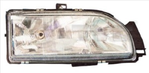Far fata Dreapta (H3/H4, mecanic, culoare insertie: argintiu) potrivit FORD SIERRA II - Img 3