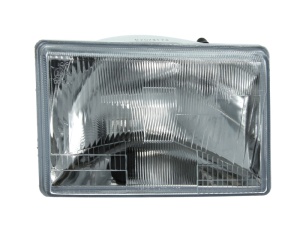 Far fata Dreapta (H4, electric, cu motor, culoare insert: argintiu, culoare semnalizator: transparent) potrivit JEEP GRAND CHEROKEE I -04.99 - Img 1