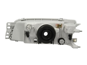 Far fata Dreapta (H4, electric, fara motoras, culoare insert: cromat) potrivit MITSUBISHI LANCER IV, LANCER VI - Img 2