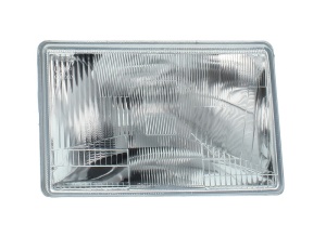 Far fata Dreapta (H4, electric, fara motoras, culoare insert: cromat) potrivit JEEP GRAND CHEROKEE I - Img 1