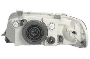 Far fata Dreapta (H4, electric, fara motoras, culoare insert: gri, culoare semnalizator: galben) potrivit CHEVROLET AVEO / KALOS; DAEWOO KALOS - Img 2