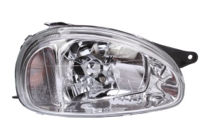 Far fata Dreapta (H4, electric, fara motoras) potrivit OPEL COMBO/MINIVAN, CORSA B, CORSA B/HATCHBACK