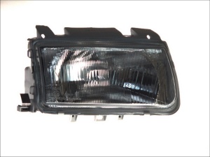 Far fata Dreapta (H4, manual, fara motoras, culoare insert: argintiu) potrivit VW POLO, POLO III, POLO III CLASSIC, POLO/HATCHBACK, POLO/KOMBI 1994-1999