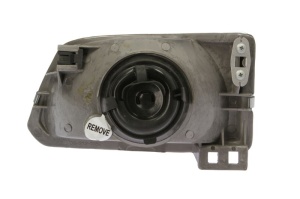 Far fata Dreapta (H4, mecanic, fara motoras, culoare semnalizator: fumuriu) potrivit TOYOTA STARLET - Img 2