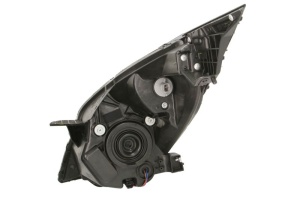 Far fata Dreapta (H4/PY21W/W5W, electric, cu motor, culoare insert: cromat) potrivit CHEVROLET SPARK - Img 2