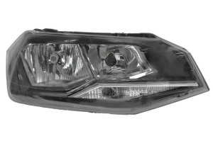 Far fata Dreapta (H7/H7/WY21W, electric, cu motor) potrivit VW POLO VI